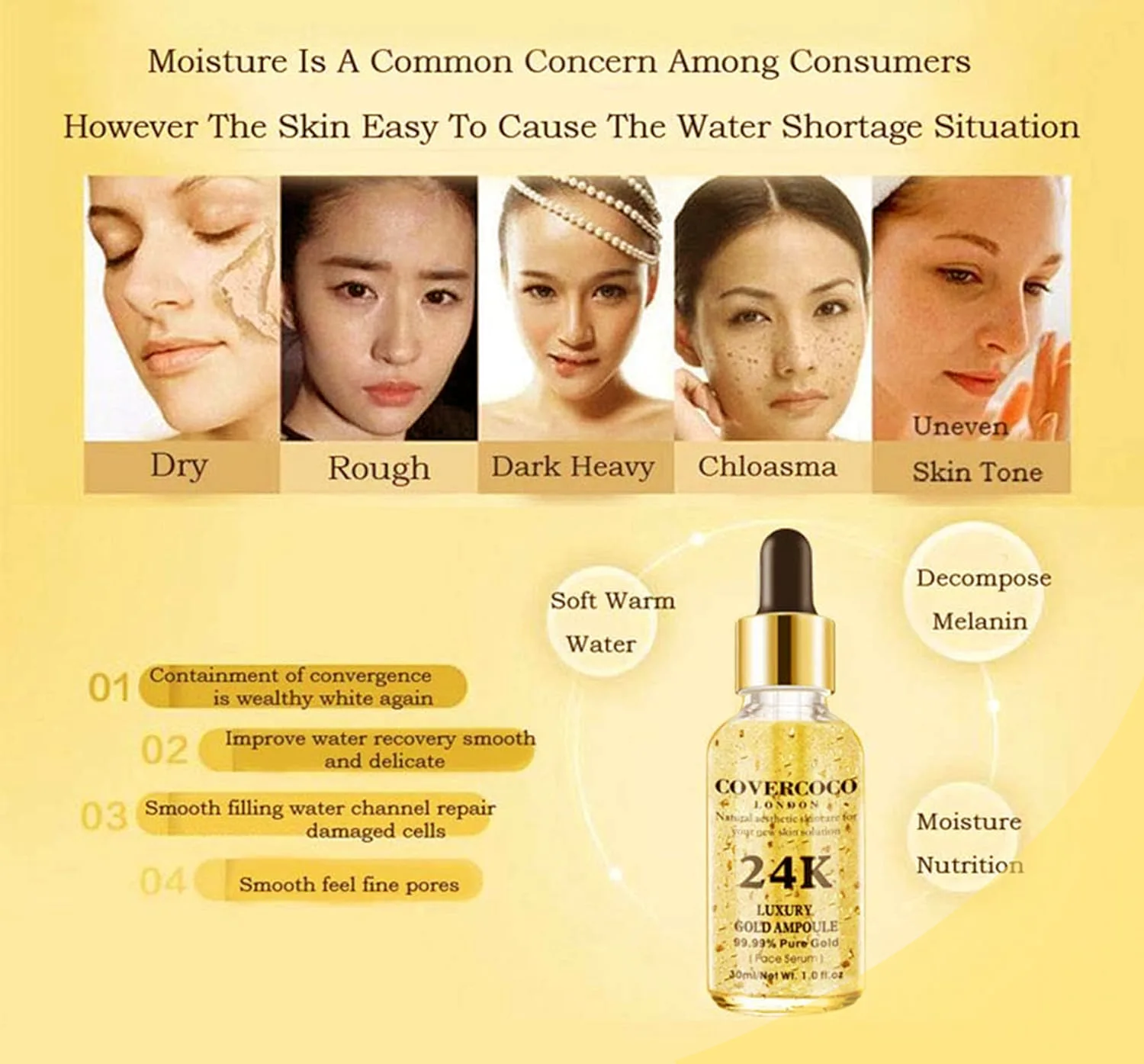 COVERCOCO 24K Gold Face Serum - Image 10